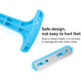 5/1 piezas, desmastrillador de pies, herramienta auxiliar para eliminar la piel muerta, adecuada para el cuidado de los pies en casa, raspador de piel dura para la piel dura.