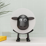 1 pieza, Portarrollos de baño con diseño de oveja - Soporte divertido para papel higiénico, decoración de baño - Portarrollos de oveja en 3D, color negro - Almacenamiento gracioso para rollos de papel - Decoración linda para el baño