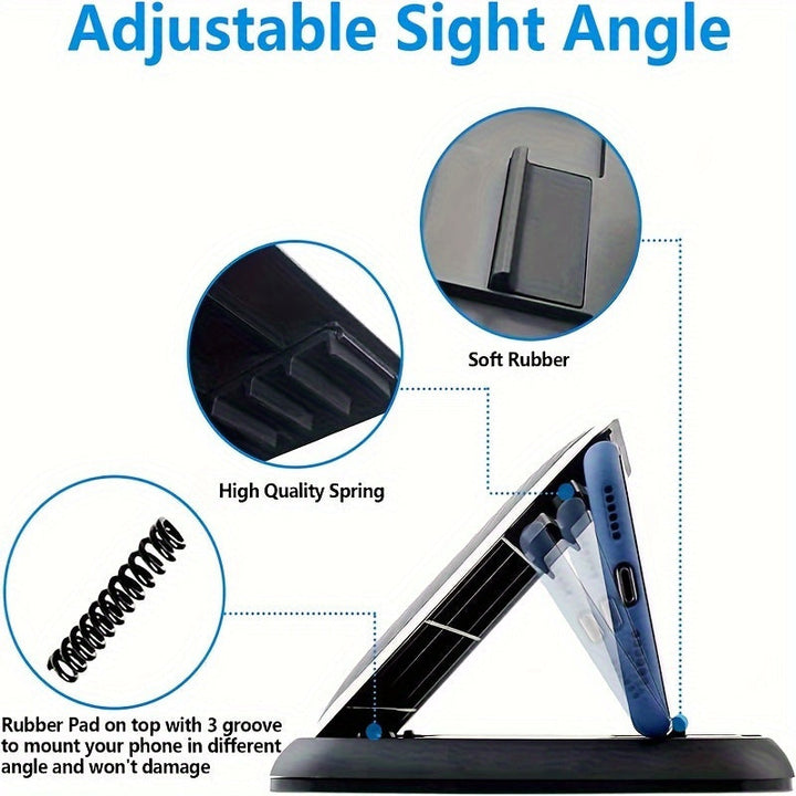 Soporte Multifunción para Teléfono en el Coche con Base de Ventosa, Almohadilla de Silicona y Clip Universal para Navegación Creativa - Soporte para Salpicadero