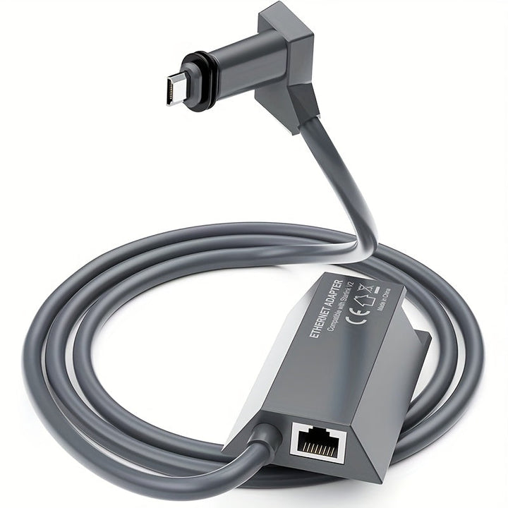 Adaptador Ethernet Starlink Gen 2, 1200 Mbps - Adaptador de red Gigabit RJ45 con alimentación USB, compatible con SmartThings y Alexa, conexión Plug & Play para enrutador externo Starlink V2 y V1, accesorio tecnológico moderno, conexión de alta velocidad