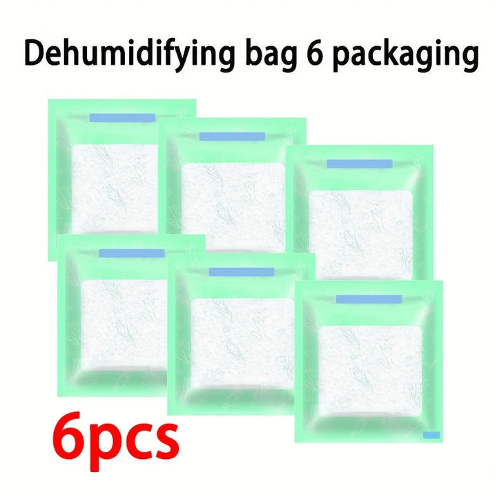 6, Bolsa Deshidratante de Bolsillo de 12 piezas, Bolsa Deshidratante para Coche, Reutilizable, Adecuada para Múltiples Escenarios, Uso Doméstico, Armario, Dormitorio, Bolsa Deshidratante para Cajón, Portátil