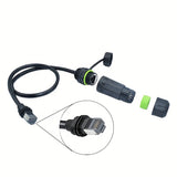 Conector impermeable RJ45 para Starlink Gen 3 Dish y Router Compatible con Starlink Gen 3/Mini Adaptador de cable Ethernet.