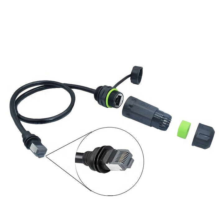 Conector impermeable RJ45 para Starlink Gen 3 Dish y Router Compatible con Starlink Gen 3/Mini Adaptador de cable Ethernet.