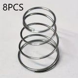 8 piezas de resortes de repuesto de acero inoxidable para difusor atomizador humidificador USB - No se necesita electricidad