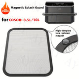 1/2pcs Protector Reutilizable de Metal para Freidora de Aire COSORI 8.5/10L, Patrón de Rejilla Magnética, Resistente al Calor, Evita Salpicaduras de Aceite, Accesorios para Air Fryer
