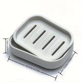 1 Pieza, Jabonera De Plástico Con Drenaje, Porta Jabón Con Auto Drenaje, Soporte Para Jabón Para Baño, De Doble Capa, Estante De Almacenamiento De Jabón Multifuncional, Accesorios De Baño