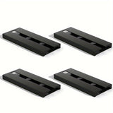 4-Pack Cocina Sala de estar Punzón-Libre Vaso de vino tinto Estante Plástico Invertido Estante Hogar Alto-Pie Vaso de vino Colgante Estante de exhibición