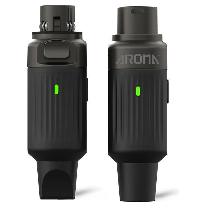 AROMA ARC2 Transmisor Receptor sin varillas Micrófono Dinámico 657~663MHz, Transmisión de Audio Cableado a Inalámbrica con Carga para Escenario y Actuaciones, Solo EE. UU