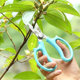 Tenacillas Profesionales con Empuñadura Cómoda para Ambas Manos, Estilo Clásico, Hoja de Acero Inoxidable, Tijeras de Jardinería Manuales, Ideales para Arreglos Florales y Cuidado de Plantas