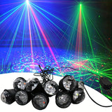 [Luces Mágicas LED de Discoteca] Luces de Discoteca Mágicas LED Alimentadas por USB - 1 ud, 11 Modos, Polímeros de Alto Índice de Refracción, Acabado Metálico Pulido - Para Cumpleaños, Carnaval, Navidad, Fiesta de Año Nuevo Ambiente