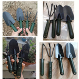 Juego de Herramientas para el Cuidado del Jardín de 4 Piezas, Utensilios Multifuncionales para la Siembra y Plantas en Macetas, Kit Esencial para Aficionados al Jardinería