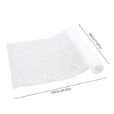 1 Rollo de Forro de Estantería y Cajón Claro, 29,97 cm * 149,86 cm Forros de Gabinete Premium sin Adhesivo y Antideslizantes para Protección contra Rasguños, escritorio, Refrigerador, Estanterías, Cajones con Diseño Moderno