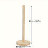 1pc Organizador Clásico de Accesorios para el Cabello de Madera - Cesta de Almacenamiento Elegante para Lazos para el Cabello, Clips y Exhibición de Joyas, Cestas para Estantes