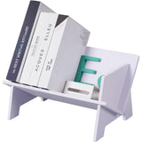 1pc Organizador de escritorio compacto - Estantería versátil para escritorio y mini estantería para libros y revistas con estante colgante, ideal para almacenamiento en la oficina y el hogar, estanterías de utilidad