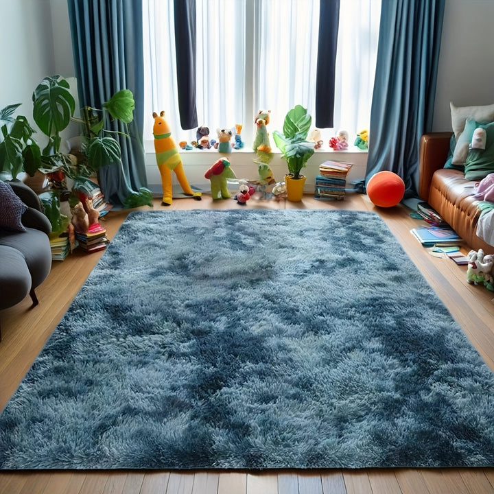 Alfombra de área de estilo nórdico de lujo - Suave, antideslizante, lavable a máquina, fácil de limpiar - Ideal para sala de estar, sofá, mesa de café, dormitorio y cama - Rosa y gris, forma rectangular, fibra de poliéster, respaldo de goma, perfecta par