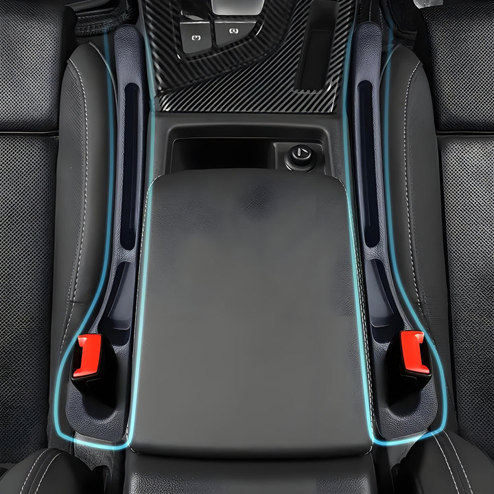 2 Piezas de Relleno para Espacio del Asiento del Coche - Diseño Multifuncional para Todas las Estaciones, Evita que Caigan Residuos - Apto para Varios Modelos de Vehículos