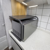 1 pieza Nuevo Estante de Almacenamiento Metálico, Suministros para el Hogar y Cocina, Organizador de Muebles, Estantería para Encimera, Soporte para Arrocero, Estante para Horno