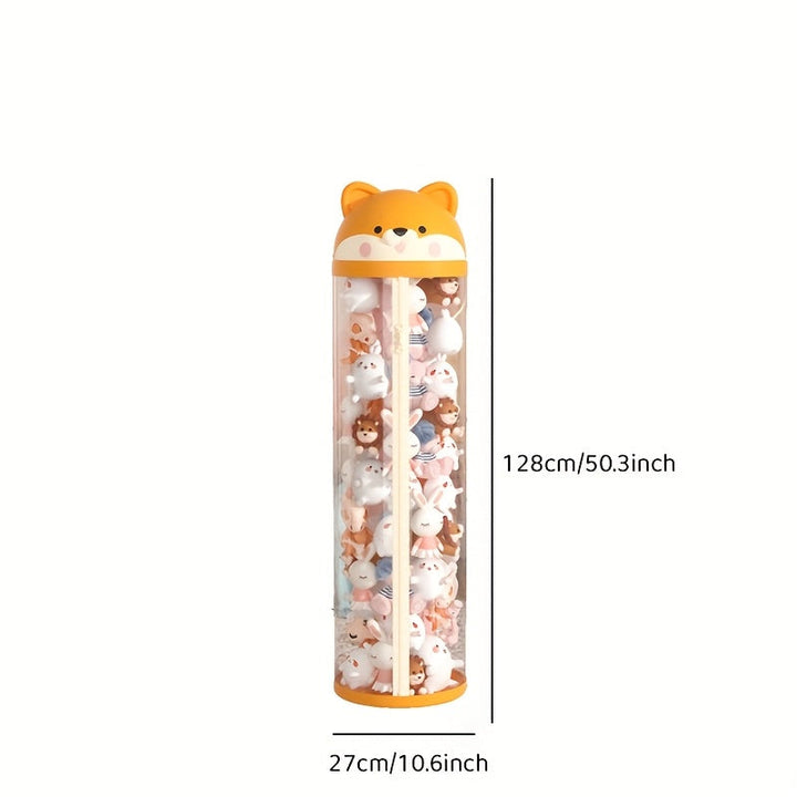 Cubo de almacenamiento para muñecas rellenas Cesta de almacenamiento para muñecas Contenedor de almacenamiento para juguetes de muñecas Artefacto de almacenamiento para Muppets