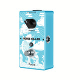 Amuzik Pedal True Bypass Noise Gate - Eliminador de Ruido para Guitarra/S Bass con Knob de Umbral, Diseño Compacto Azul para Guitarras Eléctricas y Bajos, Compatible con Fuentes USB, Equipo Musical, Componentes de Alta Calidad, Ideal para Presentaciones