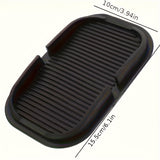1pc alfombrilla antideslizante universal para tablero de coche, soporte adhesivo para teléfono móvil, accesorio interior de automóvil en silicona
