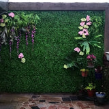 10 piezas de paneles de seto de boj artificial, 25cm x 25cm - Hojas verdes resistentes a la radiación UV para decoración del hogar, oficina, dormitorio y jardín - Ideal para bodas, fiestas y celebraciones estacionales, decoración de fiestas | Estética na