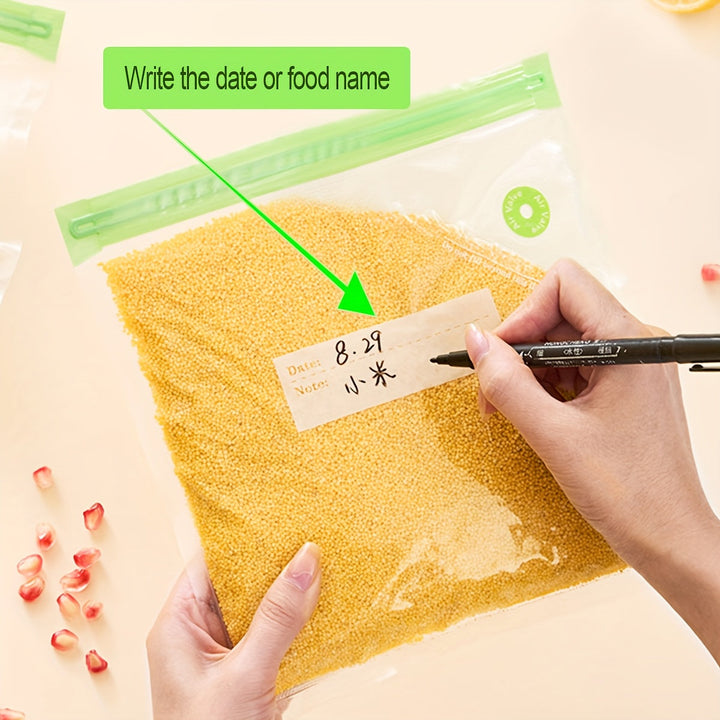 20 Bolsas de Almacenamiento de Vacío Reutilizables con Cierre Hermético y Cremallera - Material PE Duradero, Incluye Bomba Manual para Frescura, Diseño Transparente para Identificación Fácil, Ideales para Frutas, Verduras y Bocadillos - Perfecto para el