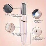 Kit de cuidado eléctrico para pies recargable. Elimina la piel seca y deja los pies más suaves. Un regalo ideal para el cuidado de los pies y eliminación de callosidades