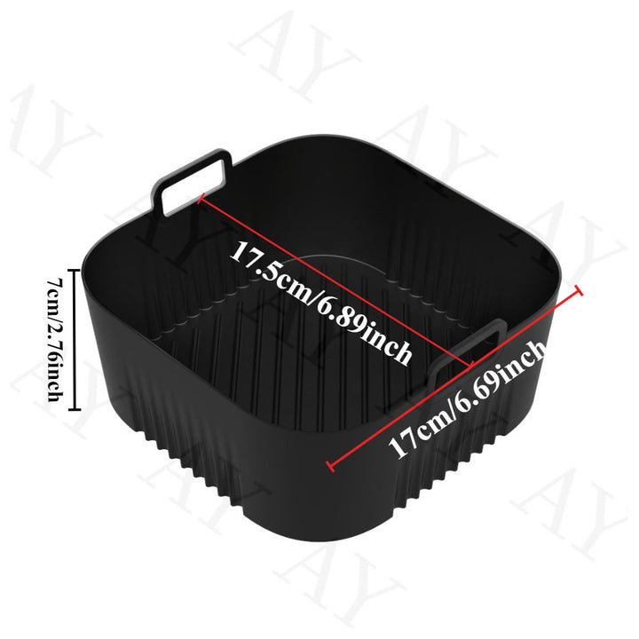 Bandejas de silicona para hornear para freidoras de aire, compatibles con los modelos Philips HD9252, HD9200 y HD9255, con una superficie antiadherente para facilitar la limpieza en freidoras de aire, hornos y microondas.