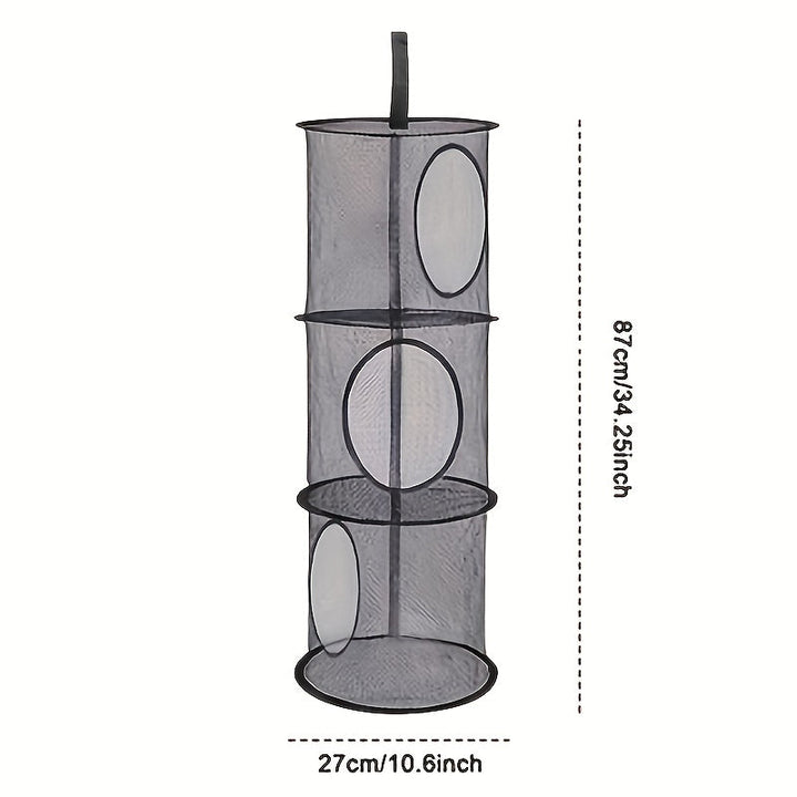 Organizador Plegable de Peluches con 43 Compartimentos - Bolsa Colgante de Malla para Habitación Infantil, Organizador Multiusos de Tela Duradera para Ropa, Guantes y Calcetines (), Diseño Compartmentalizado