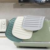 1 pza Alfombrilla de silicona para fregadero, protector contra salpicaduras, almohadilla de drenaje para fregadero de cocina para colocar detrás del grifo, alfombrilla para secar platos para encimera, baño, casero, tapete pequeño para grifo