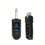 Sistema de Transceptor sin varillas NXG - Compatible con XLR, Comunicación Bidireccional, Recargable USB-C, Alcance Largo hasta 30m/100ft, para Estudio en Casa, Karaoke en Vivo, Podcasts, Conciertos - Compatible con Micrófonos Condensador/Dinámicos (Opci