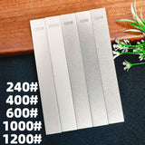 1 Conjunto profesional de afilado de diamante, herramientas de pulido y calibración de varios granos, material duradero, operación manual no cargada, conjunto de afilado de utensilios de cocina