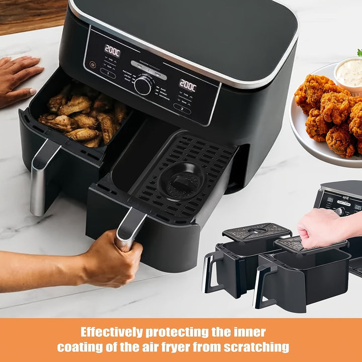 Base Protectora Redonda para Accesorio de Freidora Ninja Foodi Airy, Compatible con DZ201