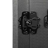 Estuche Rígido Duradero de 2U con Inserción de Espuma - Ideal para Sistemas de Micrófonos Inalámbricos, Amplificadores, Efectos y Mezcladoras - Soporte de Viaje Profesional para Almacenamiento Seguro, Estuche para Audíofono