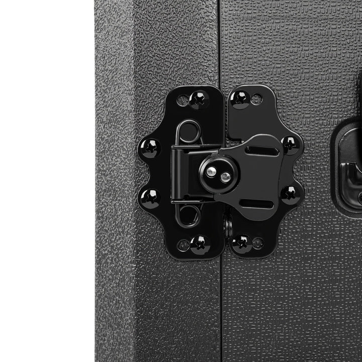 Estuche Rígido Duradero de 2U con Inserción de Espuma - Ideal para Sistemas de Micrófonos Inalámbricos, Amplificadores, Efectos y Mezcladoras - Soporte de Viaje Profesional para Almacenamiento Seguro, Estuche para Audíofono