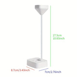 LED Portátil Recargable, Lámpara LED con Botón de Activación, Curado en 30 Segundos para Aplicaciones Rápidas de Uñas de Gel