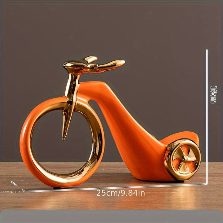 Estante de Vino con Forma de Bicicleta Vintage - Decoración Elegante para el Hogar y Exhibición de Almacenamiento para Cocina y Bar