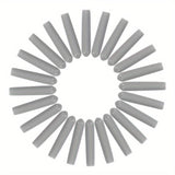 Protectores de Reparación para Estantes del Lavavajillas - Tapas de Recubrimiento Plástico Flexible con Diseño Cónico para Protección contra Fregado y Choques, Accesorios Grises Duraderos para Mantenimiento del Lavavajillas, Piezas de Reparación para Lav