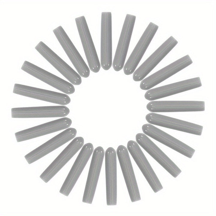 Protectores de Reparación para Estantes del Lavavajillas - Tapas de Recubrimiento Plástico Flexible con Diseño Cónico para Protección contra Fregado y Choques, Accesorios Grises Duraderos para Mantenimiento del Lavavajillas, Piezas de Reparación para Lav