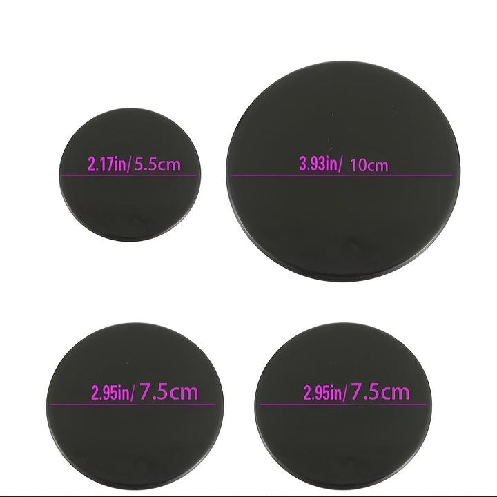 Paquete de 4 Cubiertas para Quemadores de Estufa de Gas de Aleación de Aluminio SABAF - Elegantes en , Duraderas y Fáciles de Limpiar, Ideales para Uso Doméstico en la Cocina, Protección para Quemador de Gas | Superficie Pulida | Construcción Resistente,