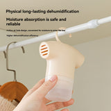 1 Unidad, Deshumidificador Colgante para Armarios, Absorbe la Humedad sin Olor, Ideal para Dormitorios, Baños y Armarios, Caja de Desecante de Plástico Reutilizable, Eficiente para Eliminar la Humedad, Regalo Ideal para el Hogar, Dispositivo Deshumidific