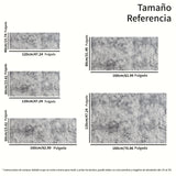 1pc Alfombra de Área Suave y Esponjosa en Forma de Rectángulo, Alfombra de Habitación Plush, Alfombra de Piso Gruesa Antideslizante, Tamaño Sala de Estar, Hecha a Máquina con Fibra de Poliéster, Pila Baja, Lavable, Uso Interior