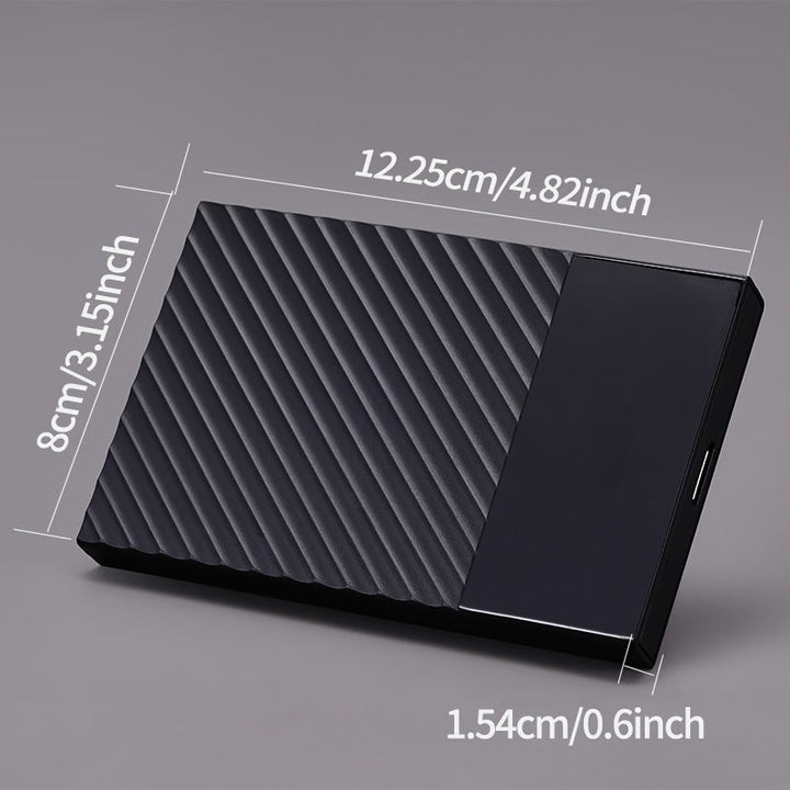 Disco Duro Externo Portátil USB 3.0, 500GB y 320GB de Gran Capacidad para Teléfonos y Computadoras – Ideal para Copia de Archivos, Trabajo Oficina, Negocios y Entretenimiento