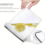 Juego de 5/9 Recipientes Herméticos para Almacenamiento de Alimentos con Tapas, Contenedores de Plástico Libres de BPA para Organización y Almacenamiento en Despensa de Cocina, Aptos para Lavavajillas, Incluye Etiquetas y Bolígrafo Marcador