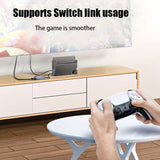 Adaptador Ethernet USB-C, Conector USBC a RJ45 LAN, Tasa de Transferencia de Datos 1Gbps, Carcasa de Aleación de Aluminio, Resistente al Caída, Disipación Rápida del Calor, Sin Sobrecalentamiento, Compatible con Chrome OS, Linux y MacOS, Redes de Oficina