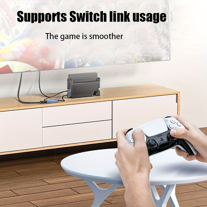 Adaptador Ethernet USB-C, Conector USBC a RJ45 LAN, Tasa de Transferencia de Datos 1Gbps, Carcasa de Aleación de Aluminio, Resistente al Caída, Disipación Rápida del Calor, Sin Sobrecalentamiento, Compatible con Chrome OS, Linux y MacOS, Redes de Oficina