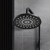 1 unidad de cabezal de ducha de lluvia de alta presión de 6 pulgadas, rociador redondo grande con control de temperatura ajustable, lujoso para una experiencia de ducha esponjosa tipo loto, ideal para renovar el baño