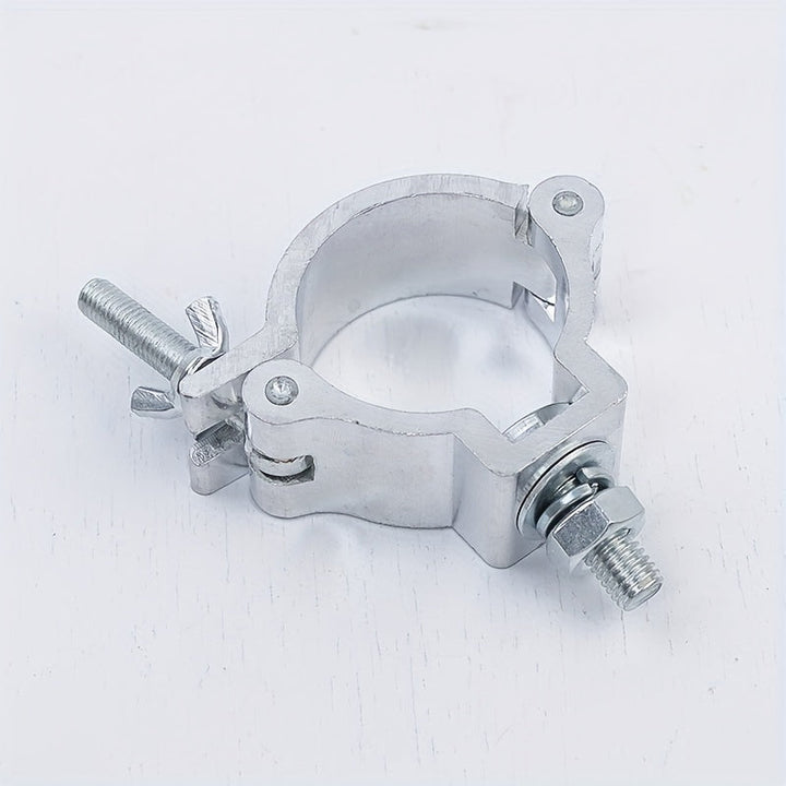 Hebilla de anillo simple, conector de armadura de estante, gancho de luz de escenario, gancho de rendimiento, cierre de tarjeta cruzada, hebilla de aleación de aluminio