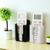 1pc/2pcs Caja de Almacenamiento Montada en la Pared para Control Remoto, Estante de Almacenamiento Adhesivo para Artículos Pequeños, Organización y Almacenamiento en el Hogar para Mesita de Noche, Cocina, Dormitorio, Baño, Oficina, Escritorio, Estantes