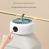 Secadora de ropa portátil para el hogar, secado rápido con aire cálido automático, secadora de ropa pequeña para colgar en residencias universitarias